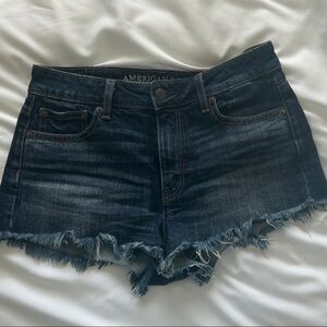 American Eagle Outfitters Dark Blue Jean Shorts